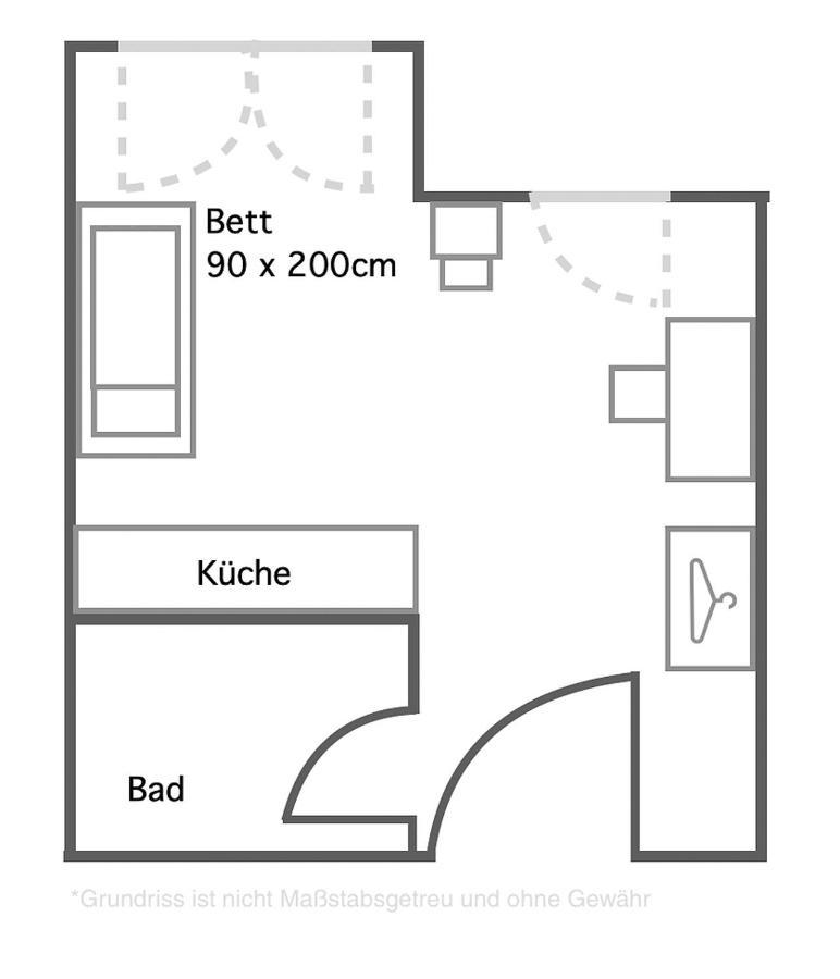 1 Zimmerapartment In Der Land Of Living Кельхайм Экстерьер фото